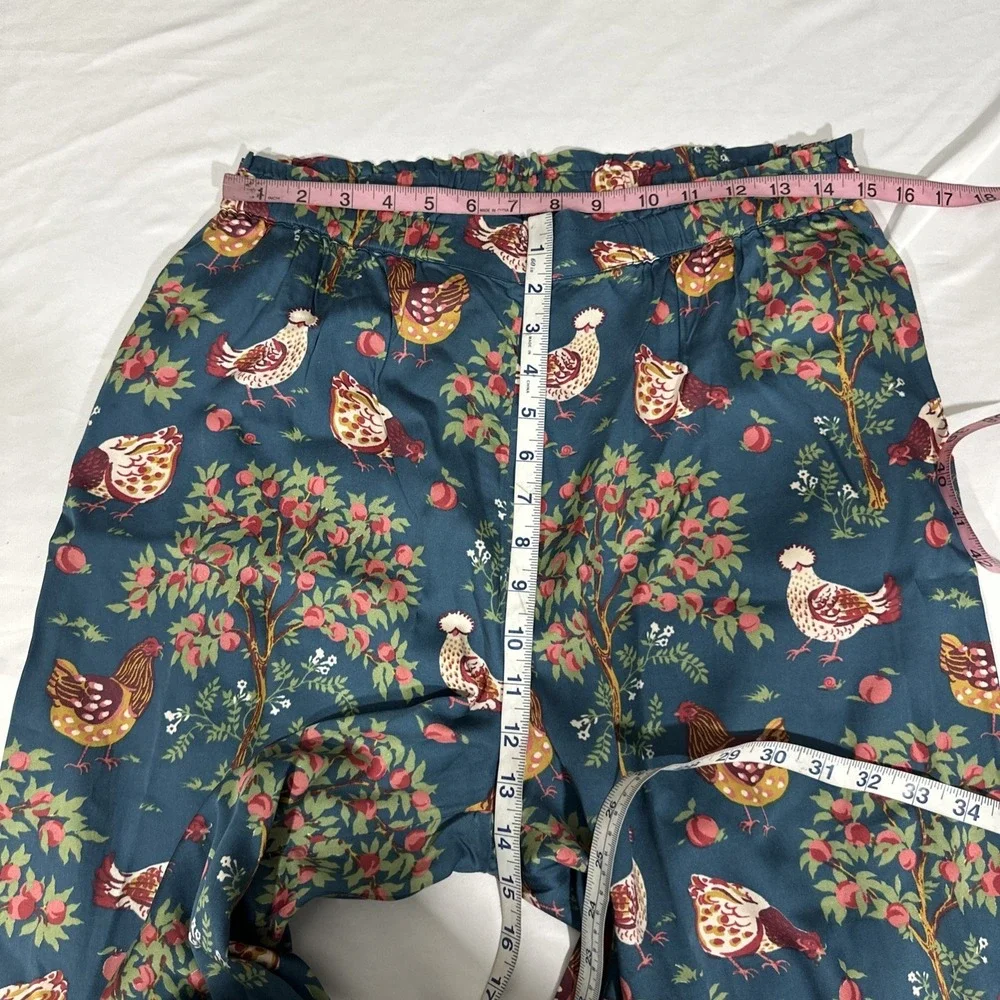 NWT $198 Printfresh [ Small Tall ] Eco Satin‎ Wildest Dreams Set Hen House T2164